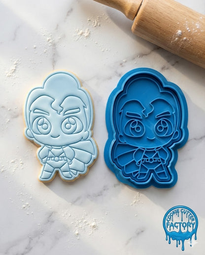Cute Superman Cookie Cutter and Embosser Stamp | Superhero, Man of Steel, Kids Birthday Party