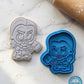 Cute Thor Cookie Cutter and Embosser Stamp | Superhero, God of Thunder, Avengers Party