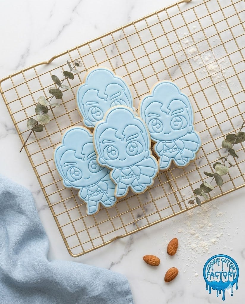 Cute Superman Cookie Cutter and Embosser Stamp | Superhero, Man of Steel, Kids Birthday Party