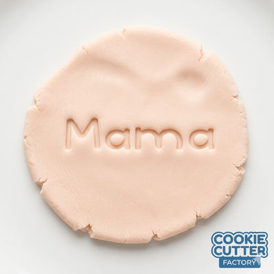 Mama Mini Block Text Embosser Stamp – Mother's Day Collection