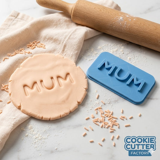 MUM Mini Block Text Embosser Stamp – Mother's Day Collection