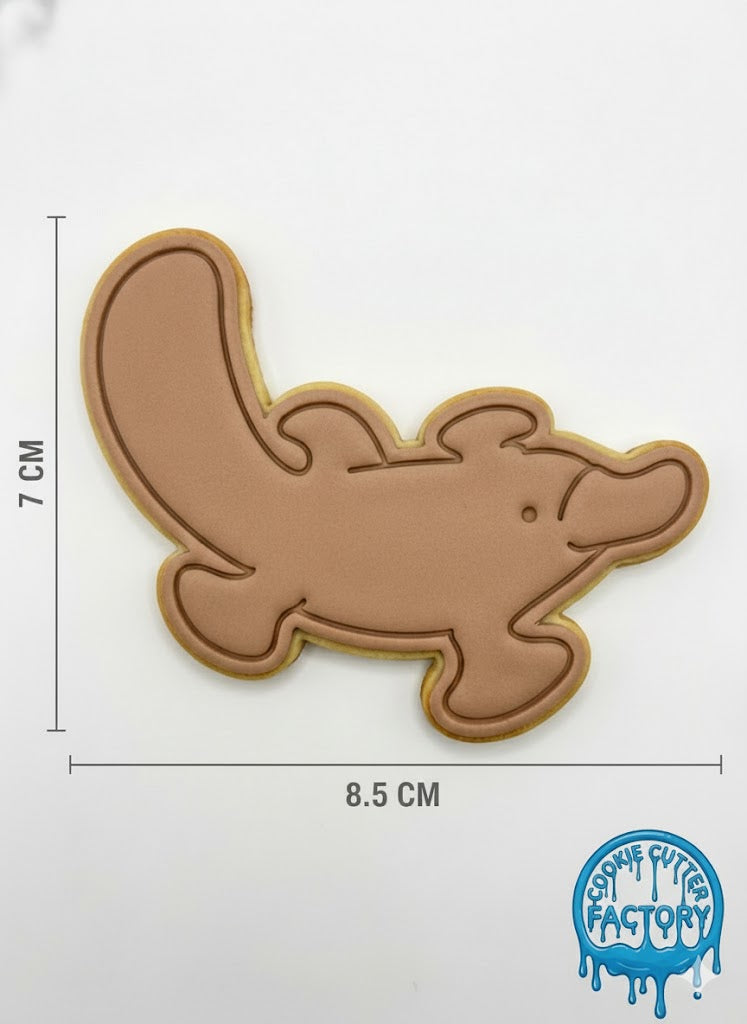 Cute Platypus Cookie Cutter and Embosser Stamp | Australian Wildlife, Animal Party