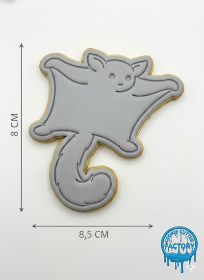 Sugar Glider Cookie Cutter and Embosser Stamp | Australian Wildlife, Flying Possum