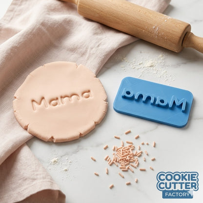 Mama Mini Block Text Embosser Stamp – Mother's Day Collection
