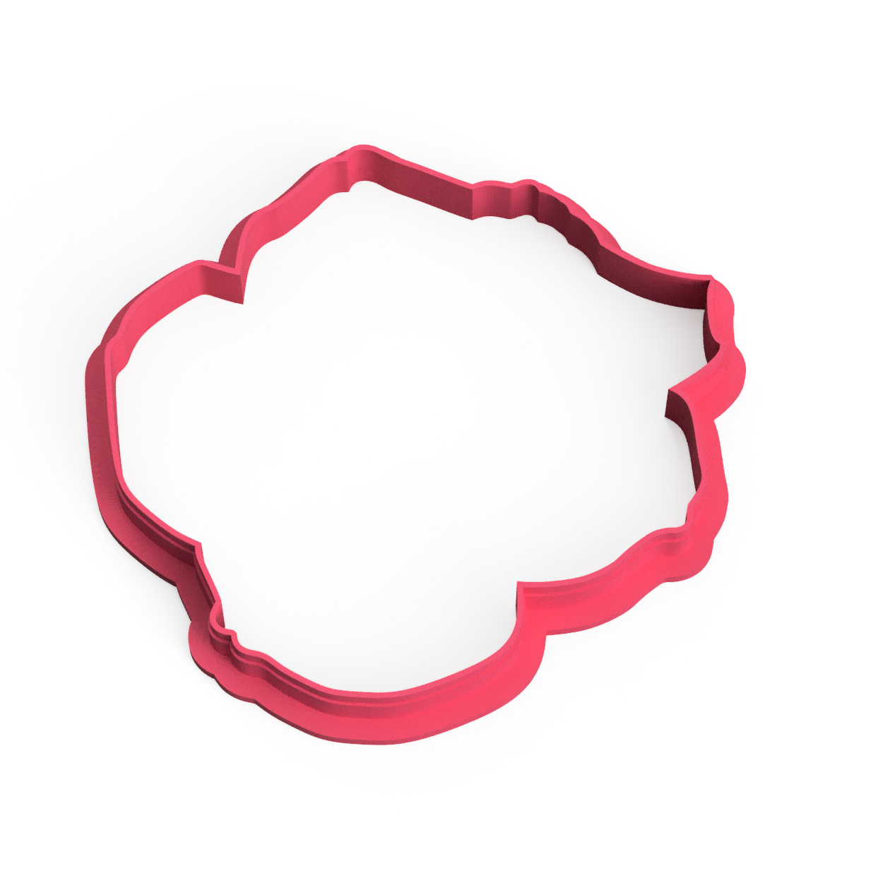 Rose Cookie Cutter & Embosser Stamp Flowers