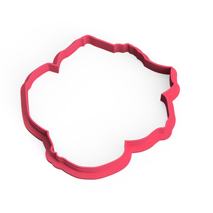 Rose Cookie Cutter & Embosser Stamp Flowers