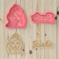 Doll Character Cookie Cutter & Embosser Stamps Set V2 Kids TV