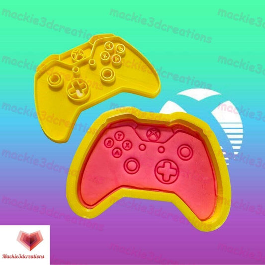 Game Controller Cookie Cutter and Embosser Stamp Gaming