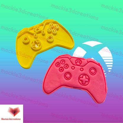 Game Controller Cookie Cutter and Embosser Stamp Gaming