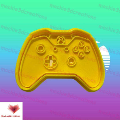 Game Controller Cookie Cutter and Embosser Stamp Gaming