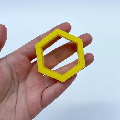 Hexagon Cookie Cutter Shape