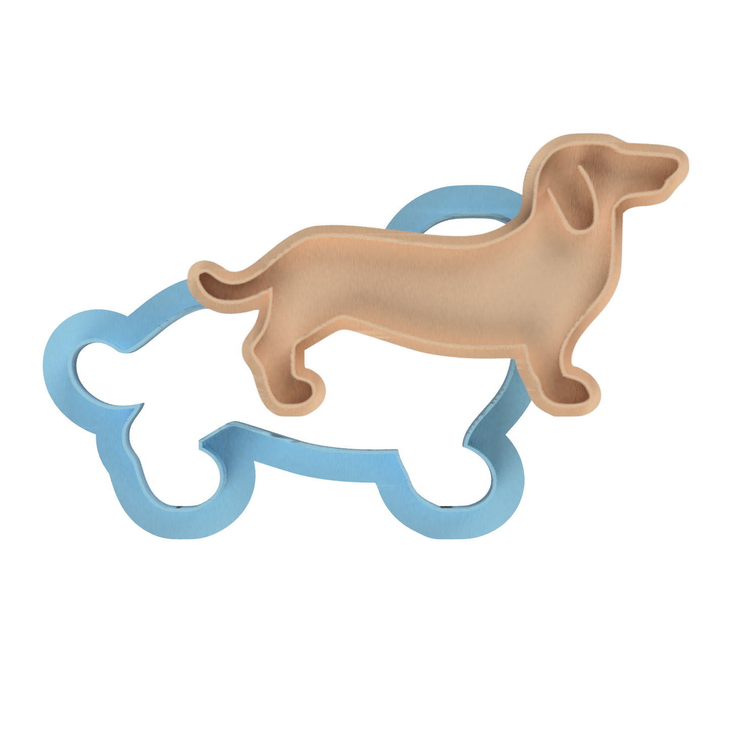 Dachshund Cookie Cutter & Embosser Stamp Dog Animals