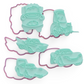 Cars Cookie Cookie Cutter & Embosser Stamps Set kids tv movie gaming