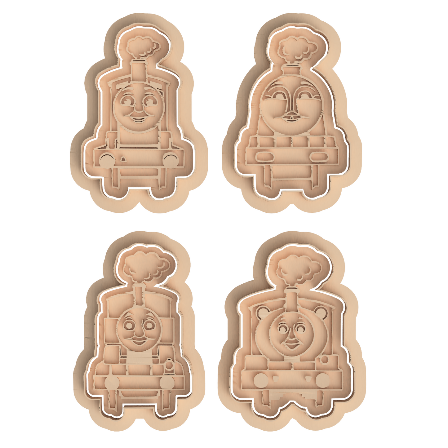 Thomas the Tank Engine & Friends Cookie Cutter & Embosser Stamp kids tv movie