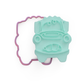Cars Cookie Cookie Cutter & Embosser Stamps Set kids tv movie gaming