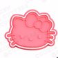 HELLO KITTY Cookie Cutter & Embosser Stamps Set kids tv movie gaming