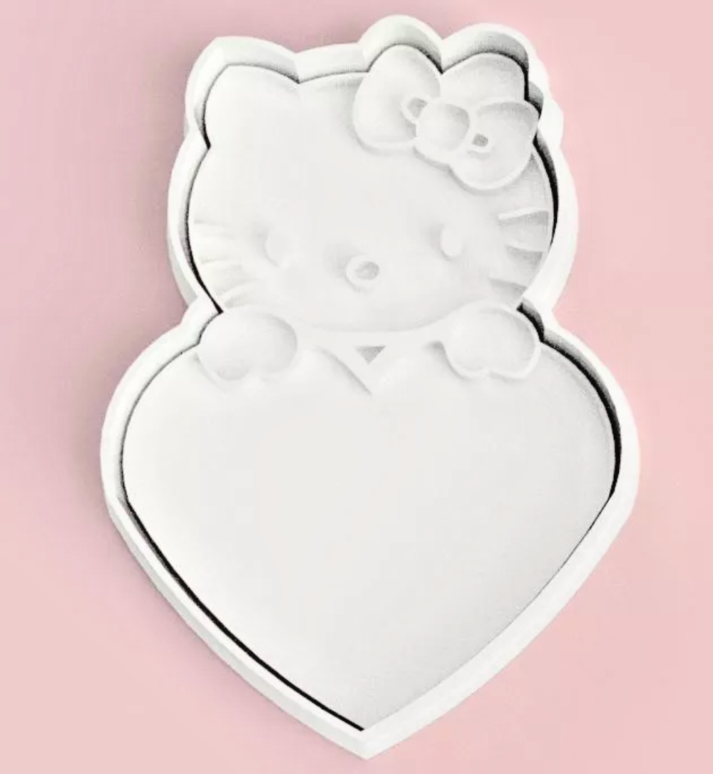 HELLO KITTY Cookie Cutter & Embosser Stamps Set kids tv movie gaming