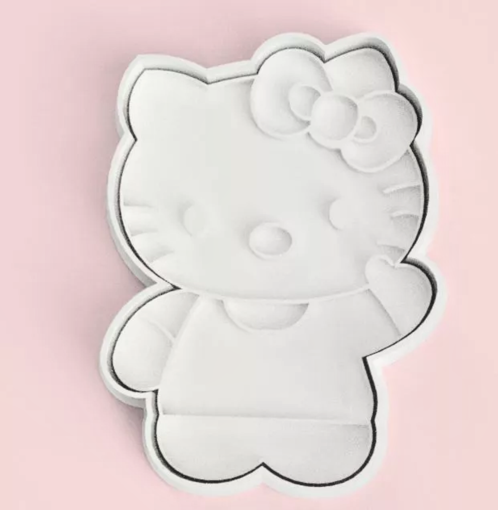 HELLO KITTY Cookie Cutter & Embosser Stamps Set kids tv movie gaming