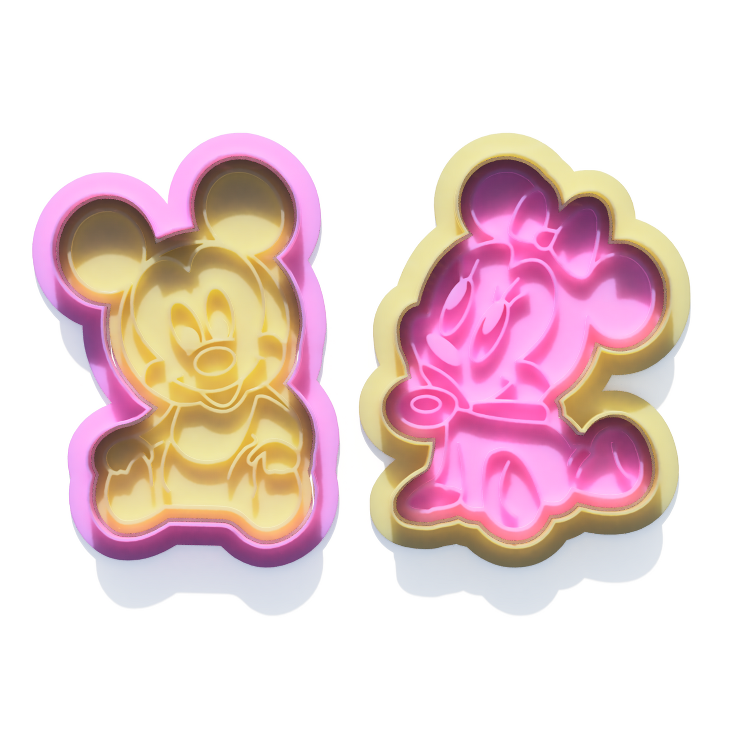 Baby Mouse Duo Cookie Cutter and Embosser Stamp Set Kids TV