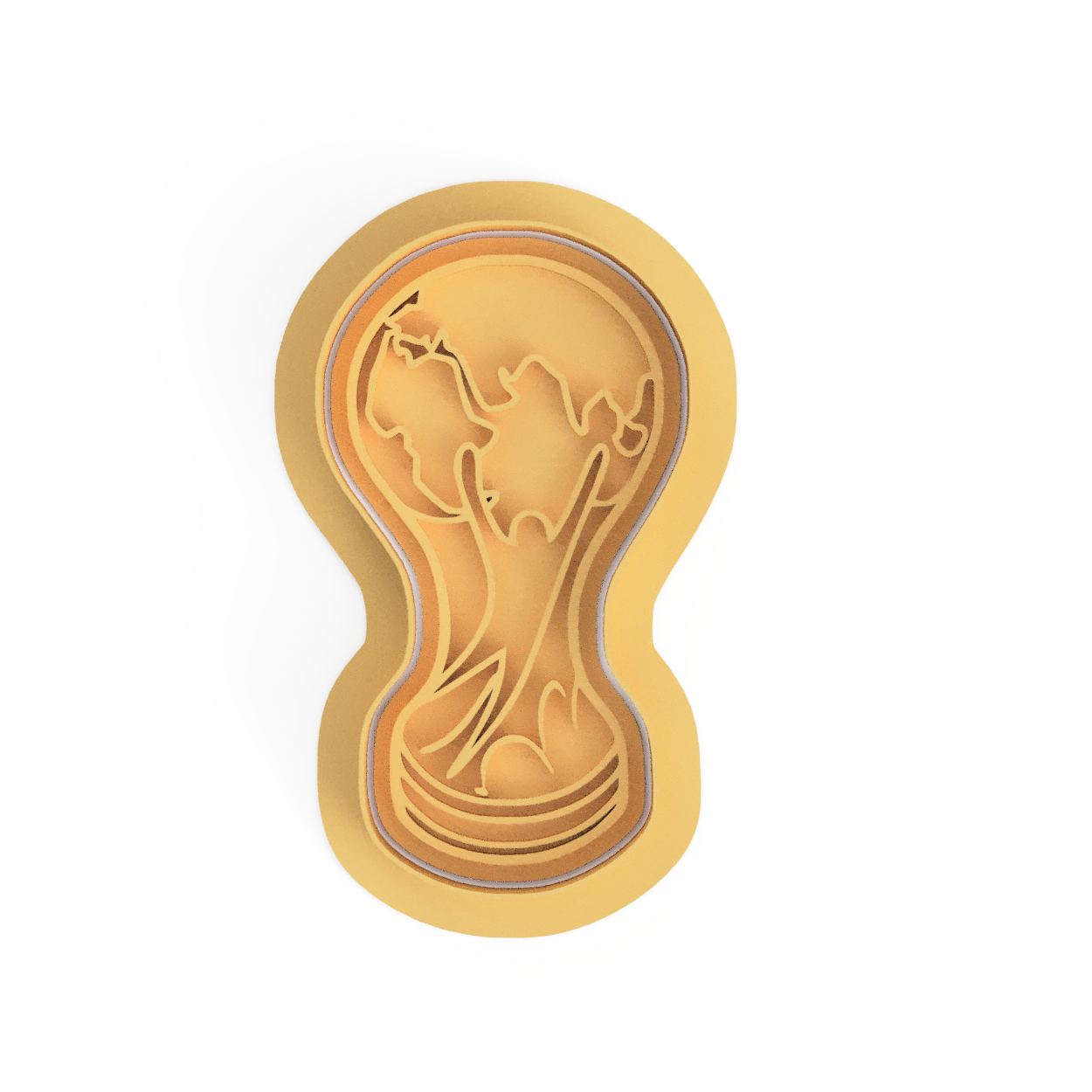 Soccer FIFA Cookie Cutter & Embosser Stamps Set Sports