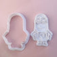 Yellow Characters Cookie Cutter & Embosser Stamps Set Kids TV Movie