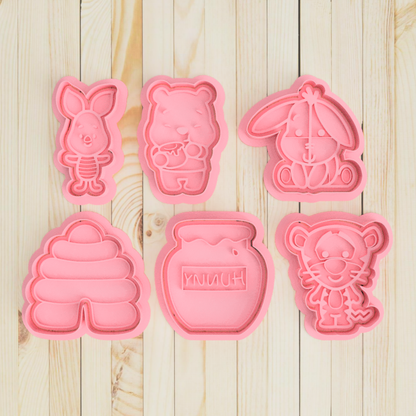 Bear and Friends Cookie Cutter Set Kids TV Movie