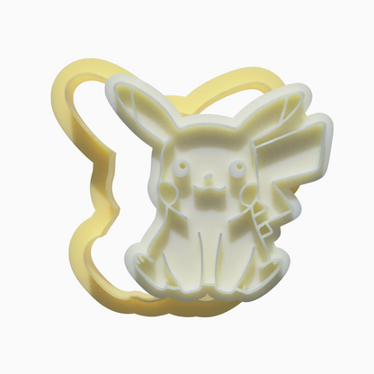 Pocket Monsters Cookie Cutter & Embosser Stamps Set