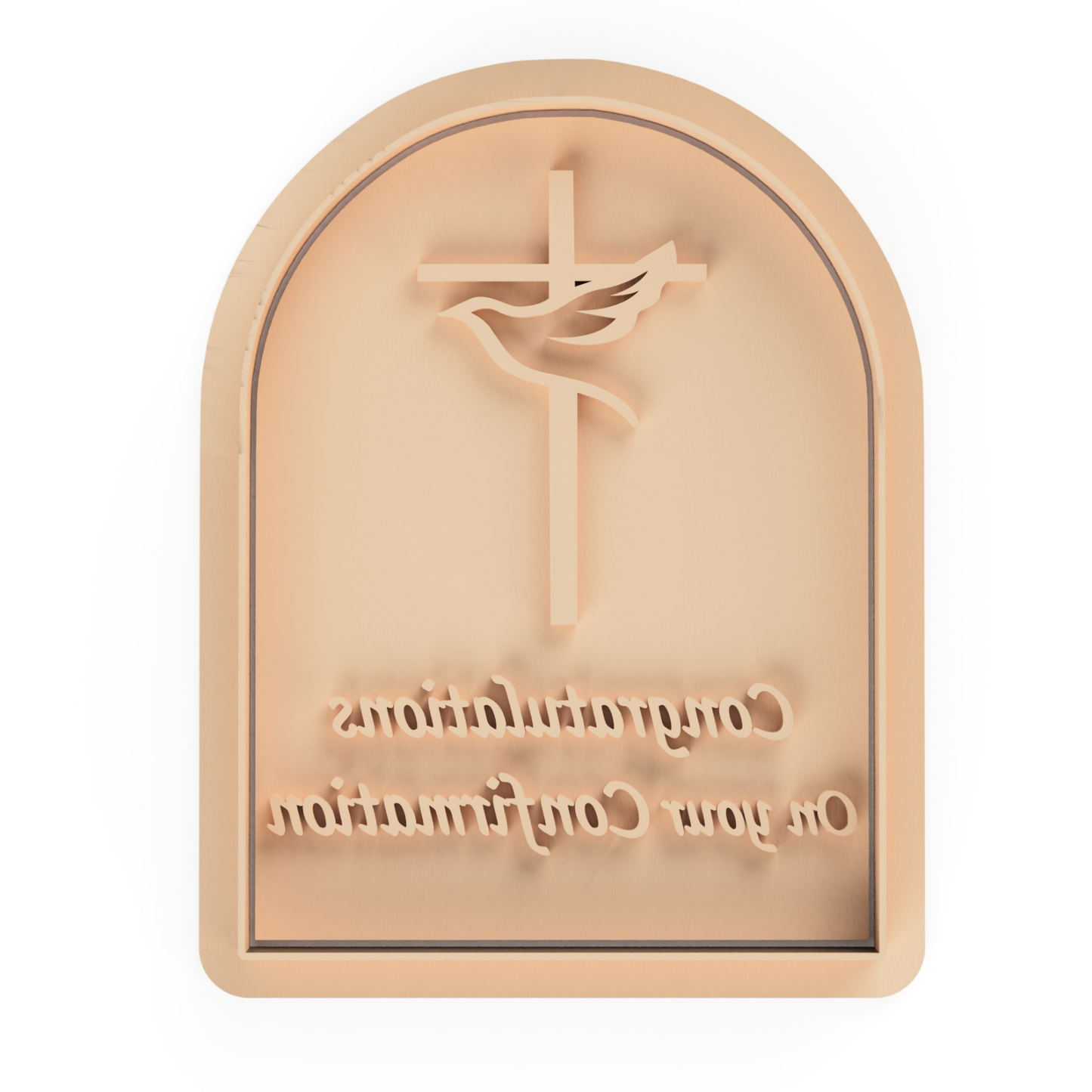 Congratulations on your Confirmation Cookie Cutter & Embosser Stamp Religious