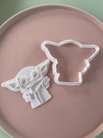 Baby Alien Cookie Cutter & Embosser Stamps Set Kids TV