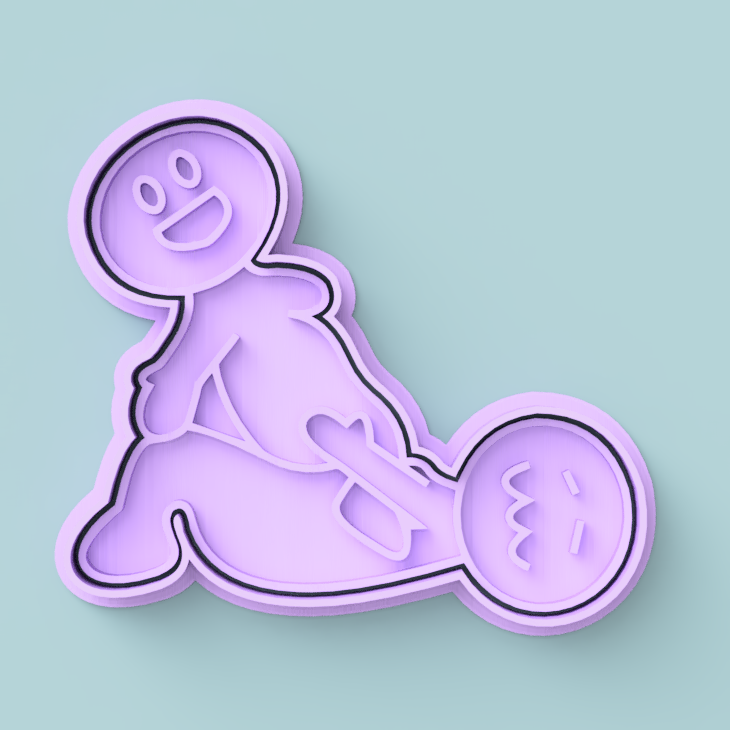 Kamasutra Cookie Cutter Set Naughty Adult Sex Positions