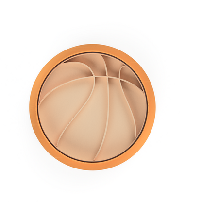 Basketball Cookie Cutter & Embossers Stamps Set Sport