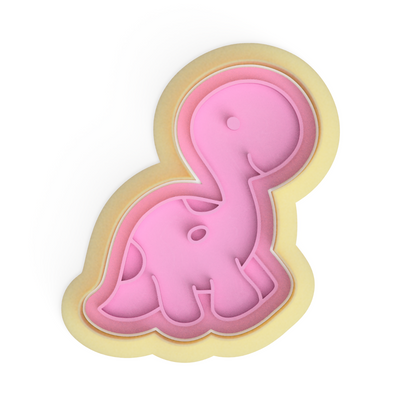 Baby Dinosaurs Cookie Cutter & Embosser Set