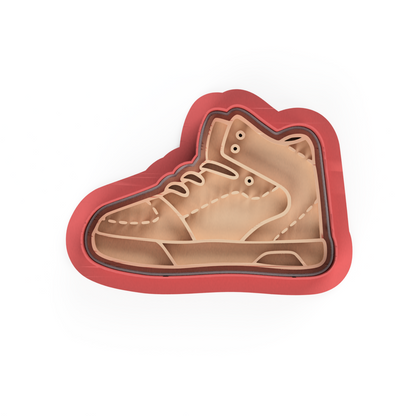 Basketball Cookie Cutter & Embossers Stamps Set Sport