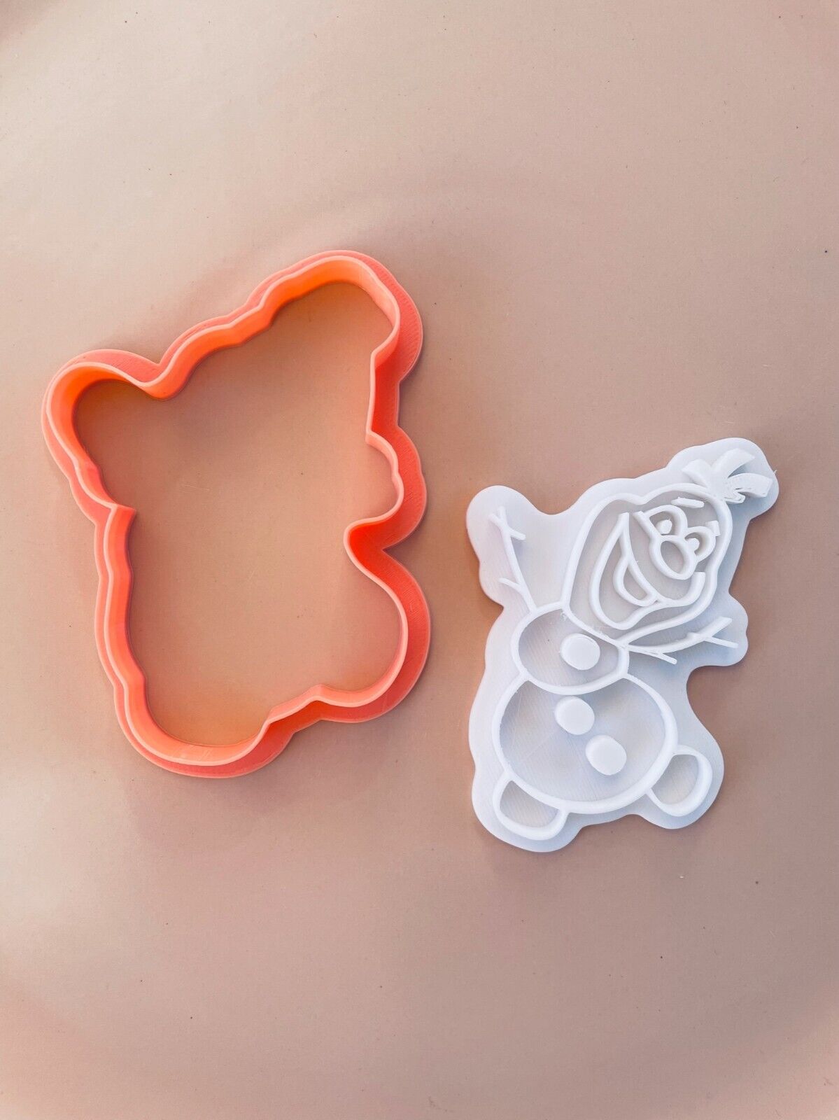 Frosty Adventure Cookie Cutter & Embosser Stamps Set - Animated Snow Theme  kids tv movie