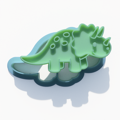 Dinosaurs Cookie Cutter & Stamp Embosser Set