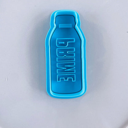 Energy Drink Cookie Cutter & Embosser Stamps Set Sports Drink