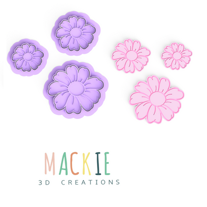 Daisy Cookie Cutter & Embosser Stamp flowers