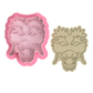 Dragon V2 Chinese New Year cookie cutter and embosser stamp