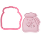 Lucky Bag  Pouch Chinese New Year cookie cutter and embosser stamp